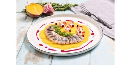 Friesenkrone Seidenmetjes-Bete-Carpaccio Bild