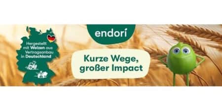 endori regionaler Erbsenanbau durch Weizen Bild