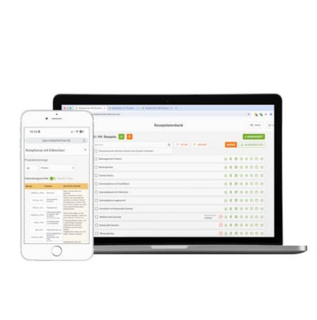 Rezeptrechner in der Gemeinschaftsverpflegung Rezeptrechner Tina Heidorn Advertorial CM 6-25